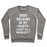 Virgin Teez  Pullover Crewneck Sweatshirt / x-small / Heathered Gray DOES HOLDING IN MY FARTS COUNT AS A WORKOUT CREWNECK SWEATSHIRT
