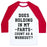 Virgin Teez  Baseball Tee Unisex Classic Baseball Tee / x-small / White/Red DOES HOLDING IN MY FARTS COUNT AS A WORKOUT UNISEX CLASSIC BASEBALL TEE