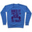 Virgin Teez  Pullover Crewneck Sweatshirt / x-small / Heathered Blue DOES IT LOOK LIKE I WANT TO TALK? CREWNECK SWEATSHIRT