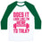 Virgin Teez  Baseball Tee Unisex Classic Baseball Tee / x-small / White/Dark Green DOES IT LOOK LIKE I WANT TO TALK? UNISEX CLASSIC BASEBALL TEE