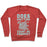 Virgin Teez  Pullover Crewneck Sweatshirt / x-small / Heathered Red DOES KNITTING COUNT AS CARDIO? CREWNECK SWEATSHIRT