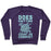 Virgin Teez  Pullover Crewneck Sweatshirt / x-small / Purple DOES KNITTING COUNT AS CARDIO? CREWNECK SWEATSHIRT
