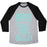 Virgin Teez  Baseball Tee Unisex Tri-Blend Baseball Tee / small / Athletic Gray / Black DOES KNITTING COUNT AS CARDIO? UNISEX TRI-BLEND BASEBALL TEE