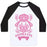 Virgin Teez  Baseball Tee Unisex Classic Baseball Tee / x-small / White/Black DOGMASTE UNISEX CLASSIC BASEBALL TEE