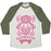 Virgin Teez  Baseball Tee Unisex Tri-Blend Baseball Tee / small / Oatmeal / Moss DOGMASTE UNISEX TRI-BLEND BASEBALL TEE