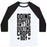 Virgin Teez  Baseball Tee Unisex Classic Baseball Tee / x-small / White/Black DOING BURPEES AIN'T LIKE DUSTING CROPS, BOY UNISEX CLASSIC BASEBALL TEE
