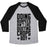 Virgin Teez  Baseball Tee Unisex Tri-Blend Baseball Tee / small / Athletic Gray / Black DOING BURPEES AIN'T LIKE DUSTING CROPS, BOY UNISEX TRI-BLEND BASEBALL TEE