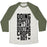 Virgin Teez  Baseball Tee Unisex Tri-Blend Baseball Tee / small / Oatmeal / Moss DOING BURPEES AIN'T LIKE DUSTING CROPS, BOY UNISEX TRI-BLEND BASEBALL TEE