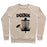 Virgin Teez  Pullover Crewneck Sweatshirt / x-small / Heathered Oatmeal DOINK CREWNECK SWEATSHIRT