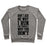 Virgin Teez  Pullover Crewneck Sweatshirt / x-small / Heathered Gray DON'T ASK ME WHY I RUN CREWNECK SWEATSHIRT