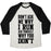 Virgin Teez  Baseball Tee Unisex Tri-Blend Baseball Tee / small / Oatmeal / Black DON'T ASK ME WHY I RUN UNISEX TRI-BLEND BASEBALL TEE