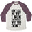 Virgin Teez  Baseball Tee Unisex Tri-Blend Baseball Tee / small / Oatmeal / Maroon DON'T ASK ME WHY I RUN UNISEX TRI-BLEND BASEBALL TEE