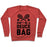 Virgin Teez  Pullover Crewneck Sweatshirt / x-small / Heathered Red DON'T BE A DEUCE BAG CREWNECK SWEATSHIRT