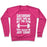 Virgin Teez  Pullover Crewneck Sweatshirt / x-small / Deep Pink DON'T BELIEVE ME JUST SQUAT CREWNECK SWEATSHIRT