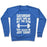 Virgin Teez  Pullover Crewneck Sweatshirt / x-small / Heathered Blue DON'T BELIEVE ME JUST SQUAT CREWNECK SWEATSHIRT
