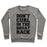 Virgin Teez  Pullover Crewneck Sweatshirt / x-small / Heathered Gray DON'T CURL IN THE SQUAT RACK CREWNECK SWEATSHIRT