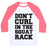 Virgin Teez  Baseball Tee Unisex Classic Baseball Tee / x-small / White/Neon Pink DON'T CURL IN THE SQUAT RACK UNISEX CLASSIC BASEBALL TEE