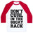 Virgin Teez  Baseball Tee Unisex Classic Baseball Tee / x-small / White/Red DON'T CURL IN THE SQUAT RACK UNISEX CLASSIC BASEBALL TEE