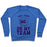 Virgin Teez  Pullover Crewneck Sweatshirt / x-small / Heathered Blue DON'T DOUBT ME OR MY TEAM CREWNECK SWEATSHIRT