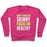 Virgin Teez  Pullover Crewneck Sweatshirt / x-small / Deep Pink DON'T FOCUS ON SKINNY, FOCUS ON HEALTHY CREWNECK SWEATSHIRT
