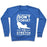 Virgin Teez  Pullover Crewneck Sweatshirt / x-small / Heathered Blue DON'T FORGET TO STRETCH CREWNECK SWEATSHIRT