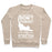 Virgin Teez  Pullover Crewneck Sweatshirt / x-small / Heathered Oatmeal DON'T FORGET TO STRETCH CREWNECK SWEATSHIRT
