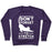 Virgin Teez  Pullover Crewneck Sweatshirt / x-small / Purple DON'T FORGET TO STRETCH CREWNECK SWEATSHIRT