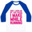 Virgin Teez  Baseball Tee Unisex Classic Baseball Tee / x-small / White/Blue DON'T JUDGE ME WHEN I RUN UNISEX CLASSIC BASEBALL TEE