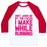 Virgin Teez  Baseball Tee Unisex Classic Baseball Tee / x-small / White/Red DON'T JUDGE ME WHEN I RUN UNISEX CLASSIC BASEBALL TEE
