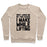 Virgin Teez  Pullover Crewneck Sweatshirt / x-small / Heathered Oatmeal DON'T JUDGE ME WHILE LIFTING CREWNECK SWEATSHIRT