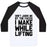 Virgin Teez  Baseball Tee Unisex Classic Baseball Tee / x-small / White/Black DON'T JUDGE ME WHILE LIFTING UNISEX CLASSIC BASEBALL TEE