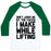 Virgin Teez  Baseball Tee Unisex Classic Baseball Tee / x-small / White/Dark Green DON'T JUDGE ME WHILE LIFTING UNISEX CLASSIC BASEBALL TEE