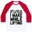 Virgin Teez  Baseball Tee Unisex Classic Baseball Tee / x-small / White/Red DON'T JUDGE ME WHILE LIFTING UNISEX CLASSIC BASEBALL TEE