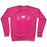 Virgin Teez  Pullover Crewneck Sweatshirt / x-small / Deep Pink DON'T LET MY CUTENESS FOOL YOU. CREWNECK SWEATSHIRT