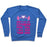 Virgin Teez  Pullover Crewneck Sweatshirt / x-small / Heathered Blue DON'T LET MY CUTENESS FOOL YOU. CREWNECK SWEATSHIRT