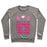 Virgin Teez  Pullover Crewneck Sweatshirt / x-small / Heathered Gray DON'T LET MY CUTENESS FOOL YOU. CREWNECK SWEATSHIRT