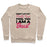 Virgin Teez  Pullover Crewneck Sweatshirt / x-small / Heathered Oatmeal DON'T LET MY PRETTY FACE FOOL YOU, I'M A BEAST CREWNECK SWEATSHIRT