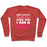 Virgin Teez  Pullover Crewneck Sweatshirt / x-small / Heathered Red DON'T LET MY PRETTY FACE FOOL YOU, I'M A BEAST CREWNECK SWEATSHIRT