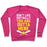 Virgin Teez  Pullover Crewneck Sweatshirt / x-small / Deep Pink DON'T LIKE SOFTBALL? YOU ARE OUTTA HERE CREWNECK SWEATSHIRT