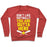 Virgin Teez  Pullover Crewneck Sweatshirt / x-small / Heathered Red DON'T LIKE SOFTBALL? YOU ARE OUTTA HERE CREWNECK SWEATSHIRT