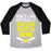 Virgin Teez  Baseball Tee Unisex Tri-Blend Baseball Tee / small / Athletic Gray / Black DON'T LIKE SOFTBALL? YOU ARE OUTTA HERE UNISEX TRI-BLEND BASEBALL TEE