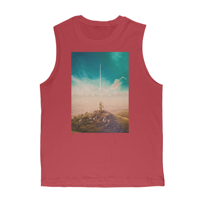 VIRGIN TEEZ Tank Top Red / Unisex / S Don't Matter to Me Premium Adult Muscle Top