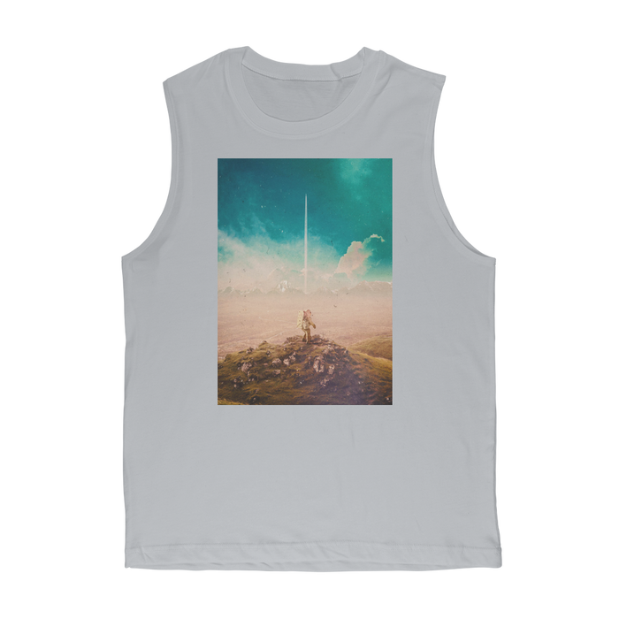 VIRGIN TEEZ Tank Top Light Grey / Unisex / S Don't Matter to Me Premium Adult Muscle Top