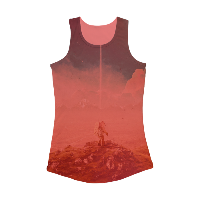 VIRGIN TEEZ Women Tank top Electric Pink / XS Don't Matter to Me Women Performance Tank Top