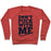 Virgin Teez  Pullover Crewneck Sweatshirt / x-small / Heathered Red DON'T PUCK WITH ME CREWNECK SWEATSHIRT
