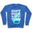 Virgin Teez  Pullover Crewneck Sweatshirt / x-small / Heathered Blue DON'T PUCK WITH MY TEAM CREWNECK SWEATSHIRT