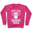 Virgin Teez  Pullover Crewneck Sweatshirt / x-small / Deep Pink DON'T TALK TO ME BEFORE I'VE DONE MY MORNING YOGA CREWNECK SWEATSHIRT