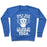 Virgin Teez  Pullover Crewneck Sweatshirt / x-small / Heathered Blue DON'T TALK TO ME BEFORE I'VE DONE MY MORNING YOGA CREWNECK SWEATSHIRT