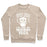 Virgin Teez  Pullover Crewneck Sweatshirt / x-small / Heathered Oatmeal DON'T TALK TO ME BEFORE I'VE DONE MY MORNING YOGA CREWNECK SWEATSHIRT