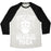 Virgin Teez  Baseball Tee Unisex Tri-Blend Baseball Tee / small / Oatmeal / Black DON'T TALK TO ME BEFORE I'VE DONE MY MORNING YOGA UNISEX TRI-BLEND BASEBALL TEE